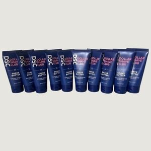Dollar Shave Club DSC Shave Butter Set Of 10 Travel Size One Ounce Sealed Tubes